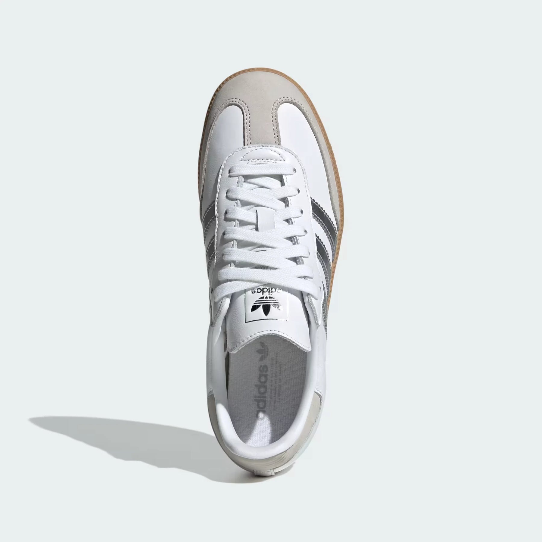 Samba OG White Silver Metallic