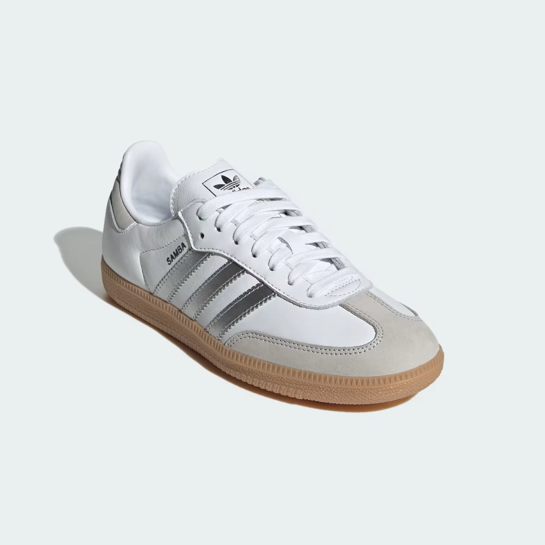 Samba OG White Silver Metallic