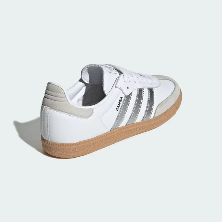Samba OG White Silver Metallic