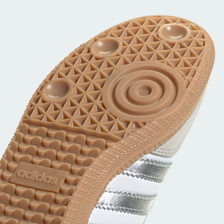 Samba OG White Silver Metallic