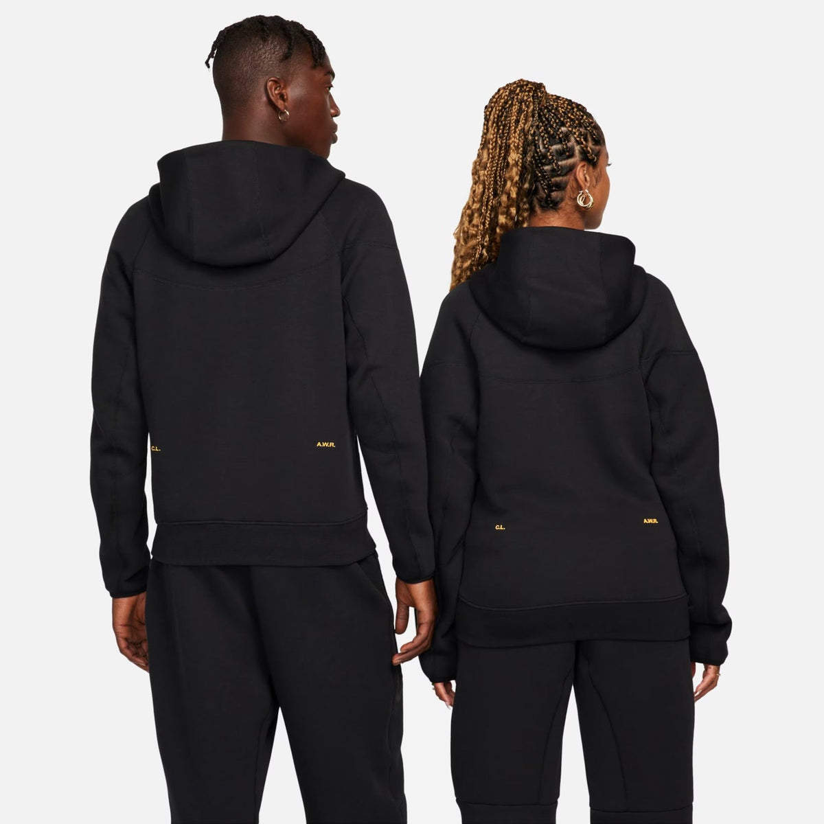 Conjunto de Sudadera con Capucha & Pantalones Deportivos de Tejido Polar Técnico