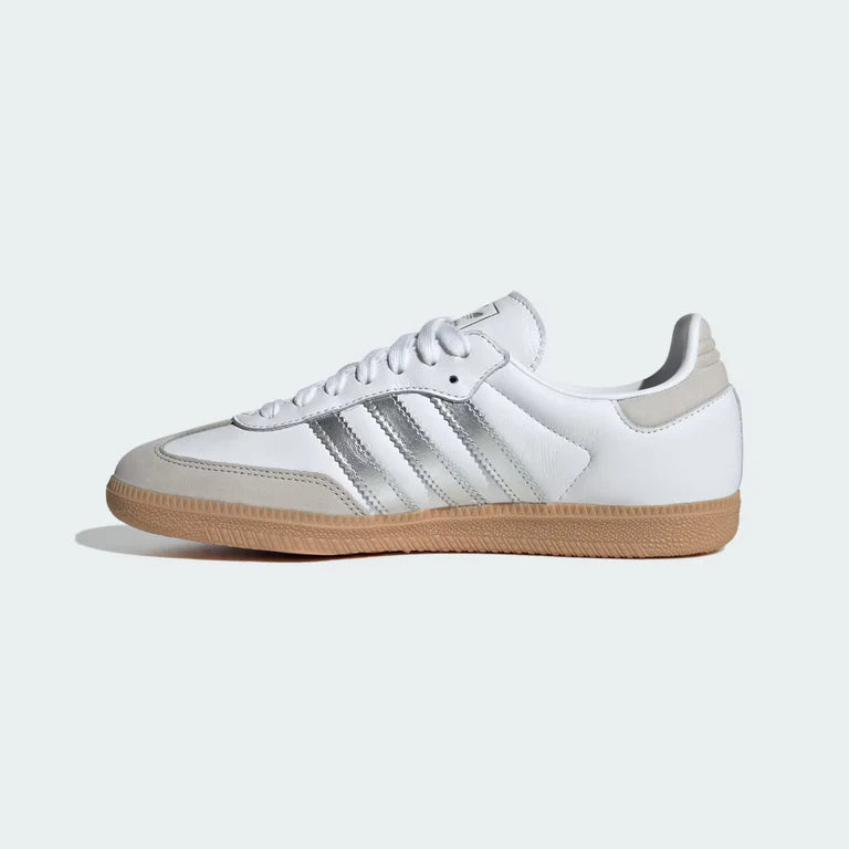Samba OG White Silver Metallic